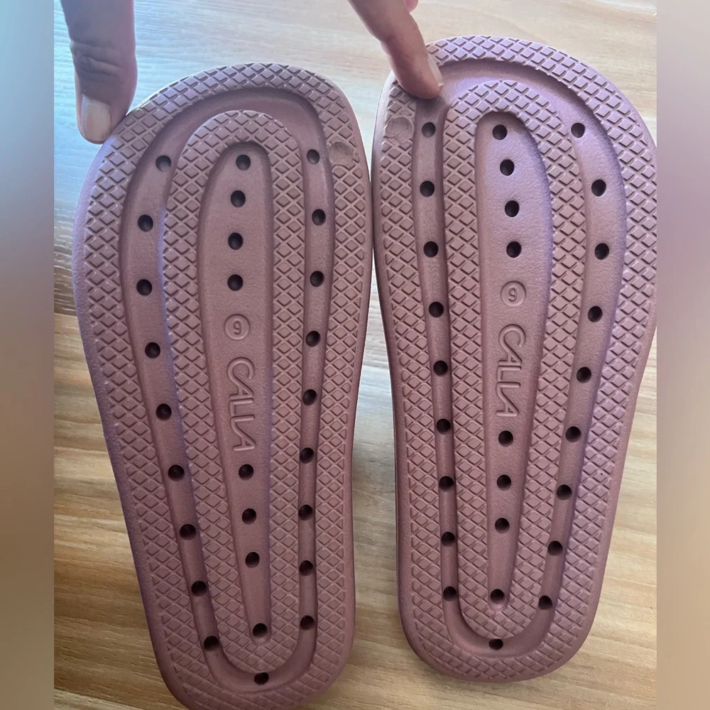 Calia Pink Slide Sandals - Picture 6 of 6